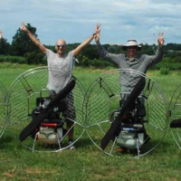 Paramotor Gliding